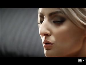 xCHIMERA - glamour motel room tear up with ash-blonde Katy Rose