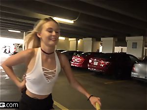 first-timer nubile Kenzie point of view pound in public bike apartment